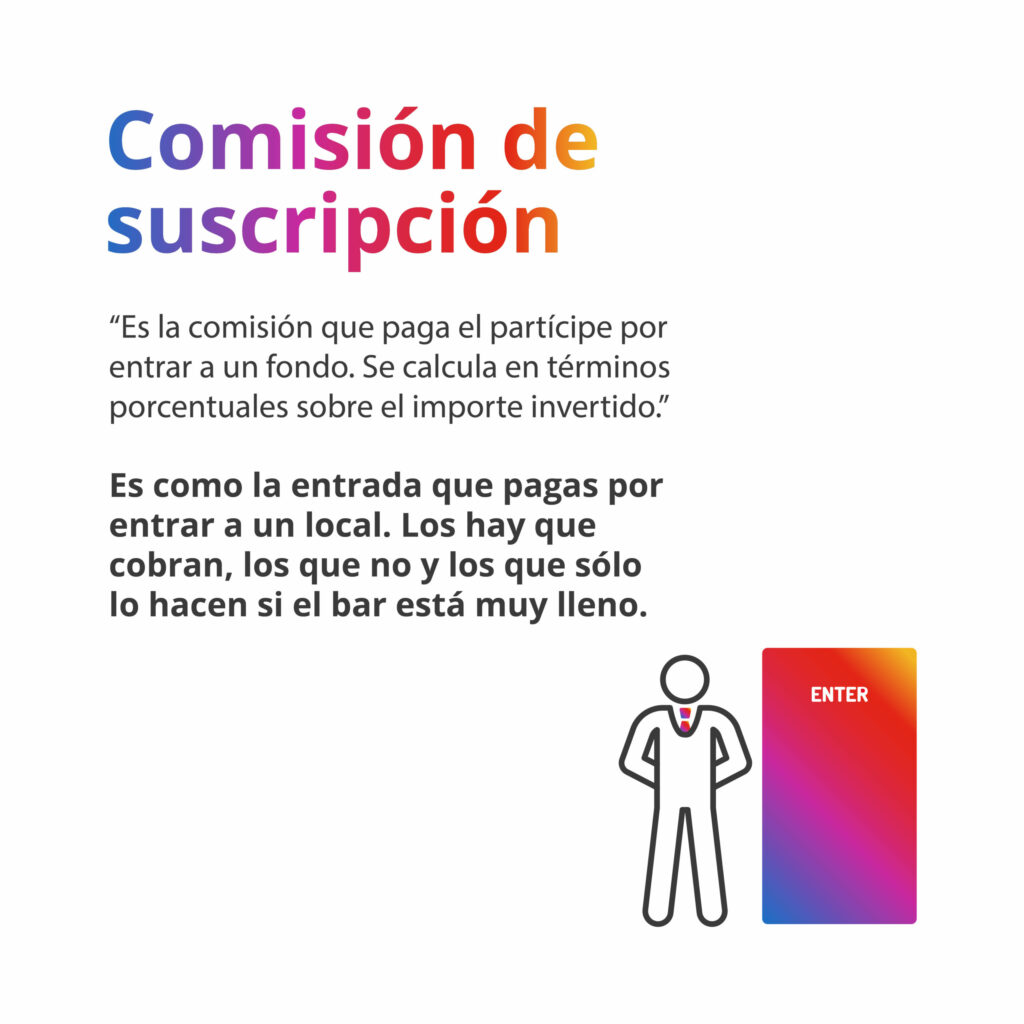 definición de comisión de suscripción