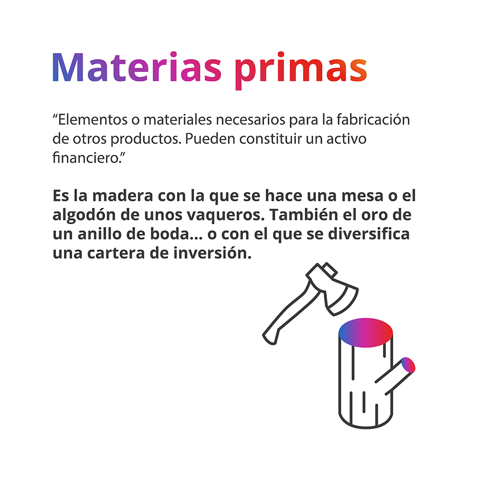 definición de materias primas