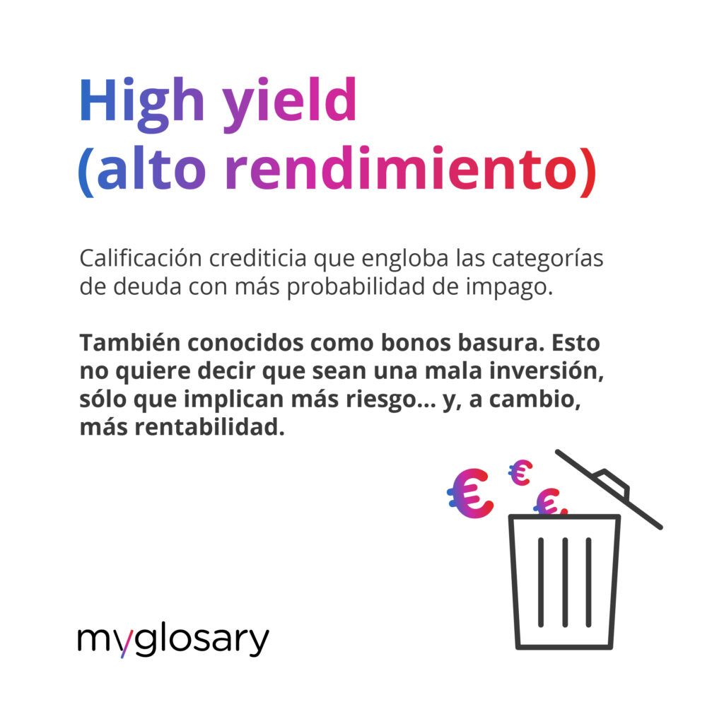 definición de high yield