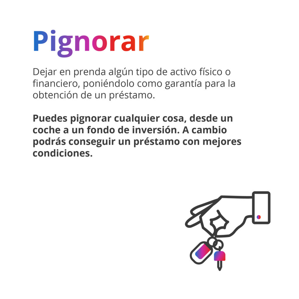 definición de Pignorar