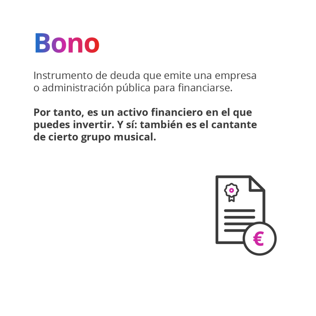 definición de bono