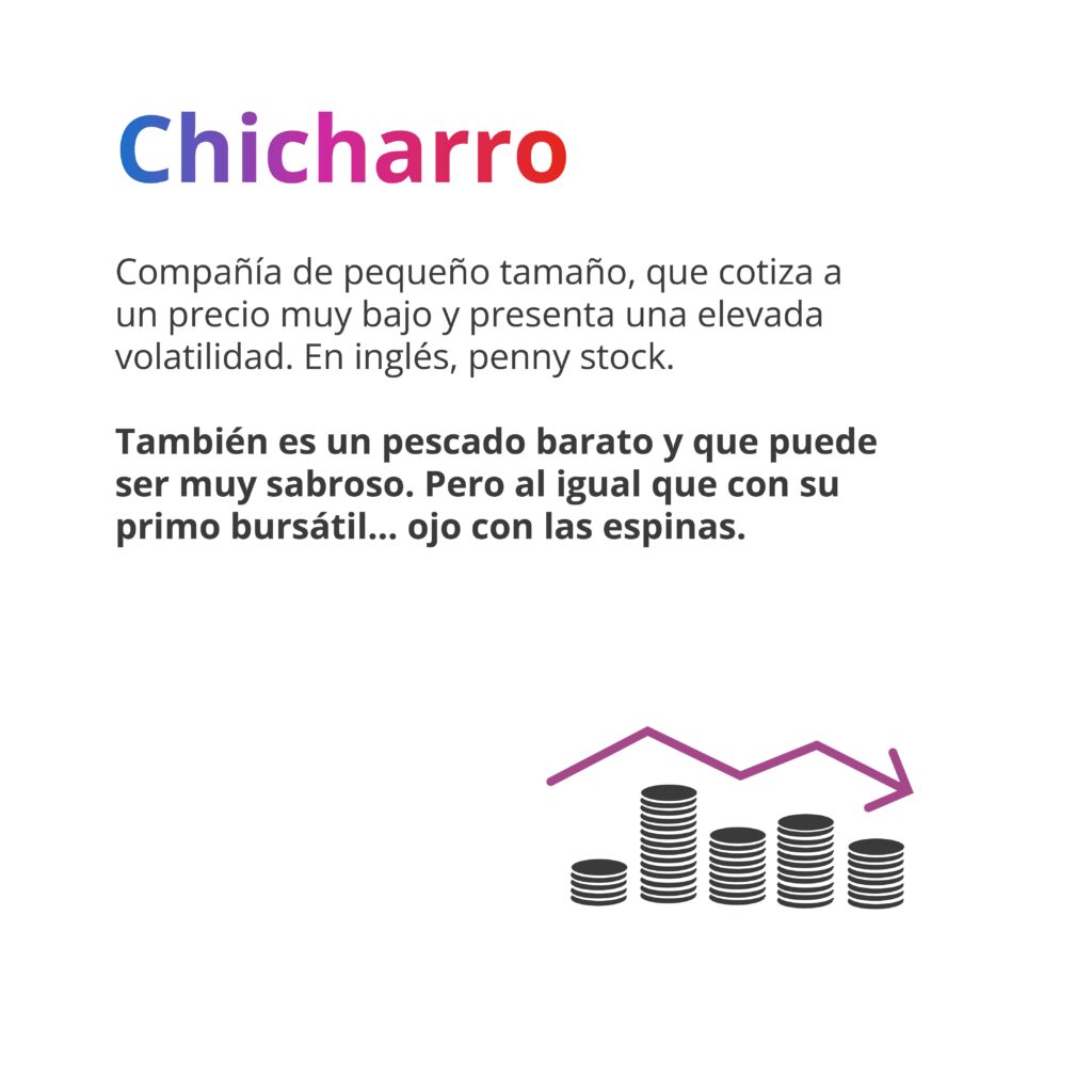 descripción sobre el concepto chicharro