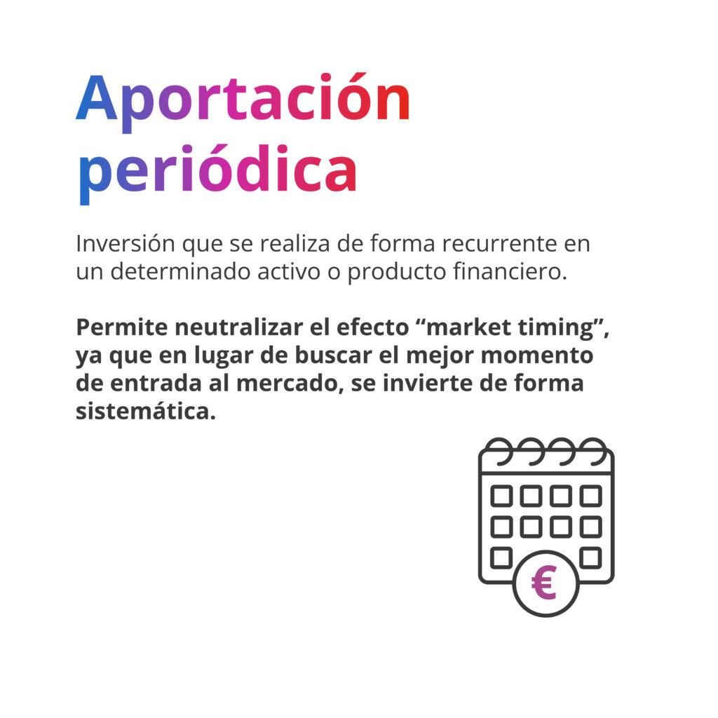 descripcion de aportación periódica