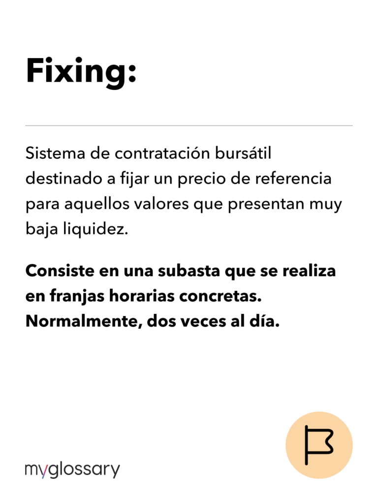 Fixing