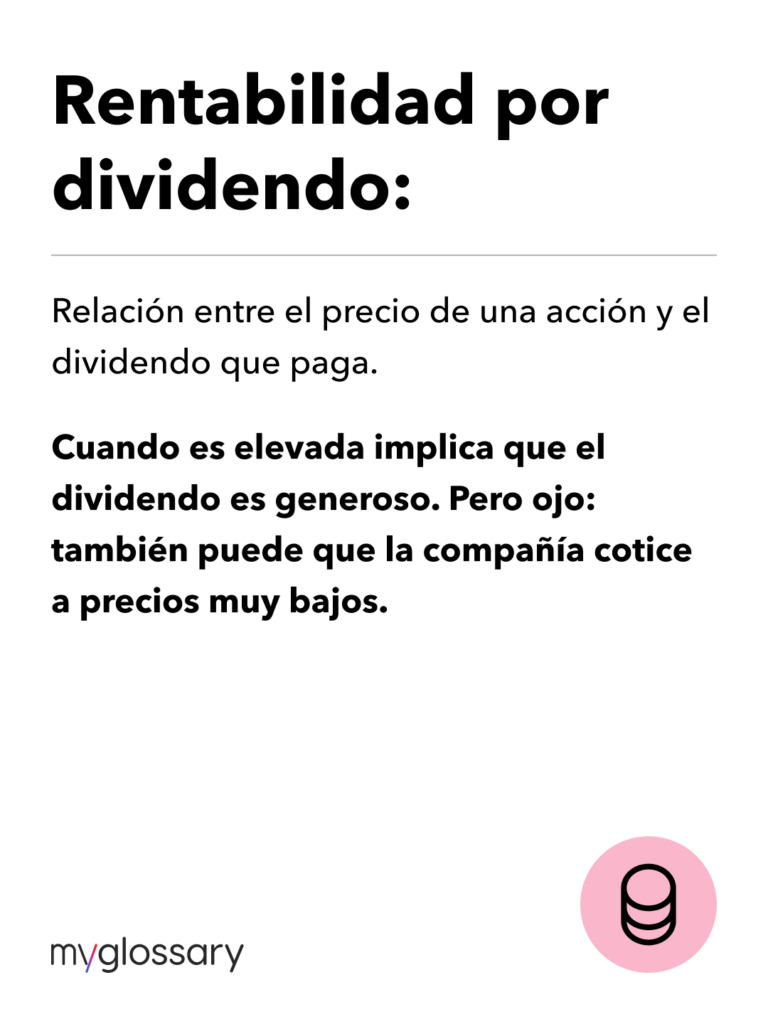 Rentabilidad por dividendo