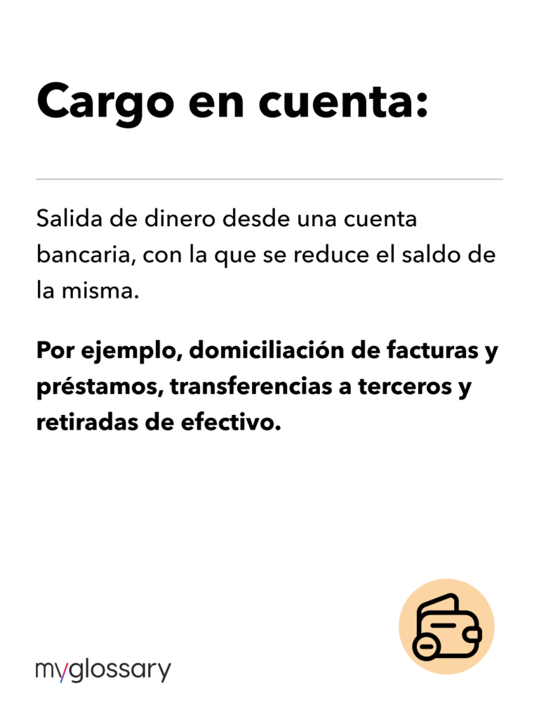 Cargo en cuenta